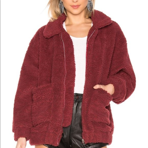 I.AM.GIA Jackets & Blazers - I AM GIA Women's Oversized Sherpa Pixie Coat